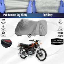 Ultra Shop Yamaha Rx 1 Motosiklet Brandası Çanta Topcase Uyumlu Motor Brandası