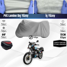 Ultra Shop Yamaha Rx-Z Motosiklet Brandası Çanta Topcase Uyumlu Motor Brandası