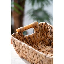 Acar Wicker Hasır Ekmek Sepeti - 30 cm