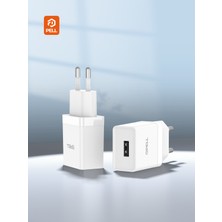 Pell E07 Micro USB Girişli Şarj Başllığı