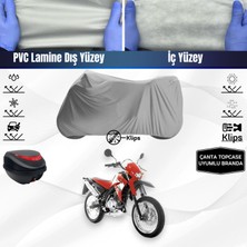 Ultra Shop Yamaha Xt 125 x Uyumlu Motosiklet Brandası Çanta Topcase Uyumlu Motor Brandası