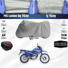 Ultra Shop Yamaha Xt 600 E Uyumlu Motosiklet Brandası Çanta Topcase Uyumlu Motor Brandası