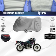 Ultra Shop Yamaha Xtz 750 Super Tenere Uyumlu Motosiklet Brandası Çanta Topcase Uyumlu Motor Brandası