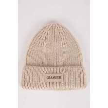 DeFacto Kız Çocuk Dokuma Etiketli Triko Bere C7169A824WN