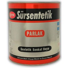 Gen Sür Sentetik Parlak Yağlı Boya - 3 kg Kanarya Sarı