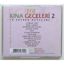 Erdal Ege Kına Geceleri 2 ve Zeybek Havaları CD (Orjnal Dönem Baskı Cd)