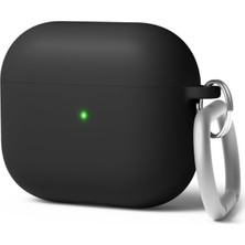 Elago Kulaklık 3. Nesil Uyumlu Likit Hibrit Gri Kopçalı Kılıf Krem - Siyah