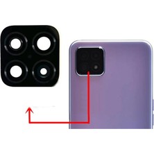 Oppo A72 Ile Uyumlu Kamera Camı