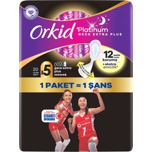 Orkıd Platınum Dortlu Paket Gece Ekstra Plus 20 Adet Olimpiyat