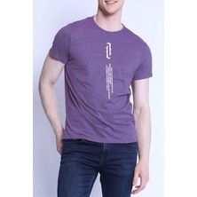 Medinenur Dikey Baskılı Erkek T-Shirt