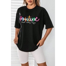 Medinenur Positive Baskılı Unisex T-Shirt