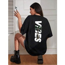 Medinenur Vibes Baskılı Unisex T-Shirt