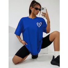 Medinenur Mini Kalp Baskılı Unisex T-Shirt