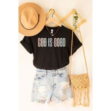 Medinenur God Is Good Baskılı Unisex T-Shirt