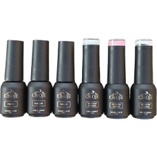 Cr-Oje Kalıcı Oje French 6 Lı Set (5 Ml)