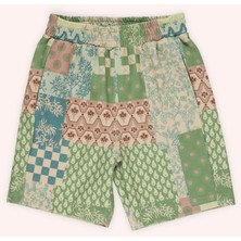 Panço Erkek Çocuk Baskılı Şort