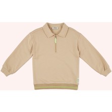 Panço Erkek Çocuk Yakalı Sweatshirt