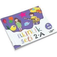 Akademik Zeka 2 Yaş Etkinlik Seti 6 Kitap  206 Etkinlik