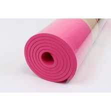 ACD Spor 15 mm Sırtta Taşıma Askılı Pilates Minderi 1.5 cm Pilates Matı Yoga Aerobik Egzersiz Minderi Pembe