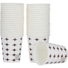 Bencup 6,5 Oz Karton Bardak 100 adet (karısık desenli)