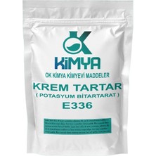 Ok Kimya Krem Tartar E336  Potasyum Bitartrat 500 gr