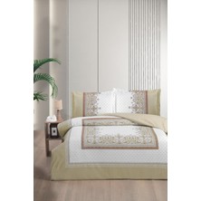 Pierre Cardin Pamuk Nevresim Takımı Çift Kişilik Maya Bej