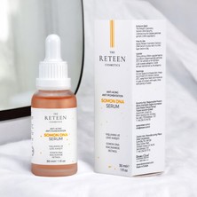 The RETEEN Cosmetics Yaşlanma ve Leke Karşıtı Retinol Niacinamide Glutatyon Kolajen Tip 1-3 Somon Dna Serum 30 ml