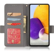 SZY Mall Samsung Galaxy Için Kılıf A52S 5g Pu Deri Manyetik Yan Toka Kart Yuvaları (Yurt Dışından)