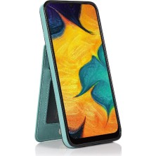 SZY Mall Kredi Premium Deri ile Samsung Galaxy A20/A30/M10S ile Uyumlu (Yurt Dışından)