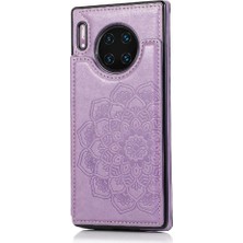 SZY Mall Cüzdan Huawei Mate 30 Için Kart Tutucu Kılıf ile Pro Flip Darbeye Çift (Yurt Dışından)