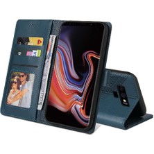 SZY Mall Samsung Galaxy Not 9 Için Flip Case Kickstand Premium Deri Üç Kart (Yurt Dışından)