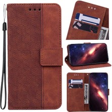 SZY Mall Xiaomi Poco M6 4g Için Flip Case Cüzdan Kapak Premium Pu Deri Flip Case Folio (Yurt Dışından)