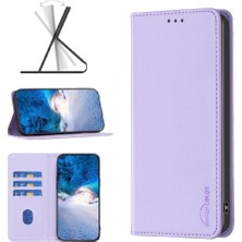 SZY Mall Samsung Galaxy S24 Artı 5g Pu Deri Iş Manyetik Yuvası Için Flip Case (Yurt Dışından)