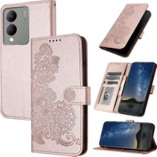 SZY Mall Vıvo Y17S Pu Deri Manyetik Kapatma Kickstand Koruyucu Için Flip Case (Yurt Dışından)