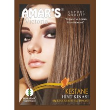 Amar's Amars® Henna Kına Içeren Saç Boyası 10G Kestane Renk – 1 Adet