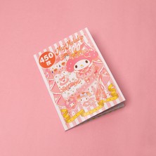 Piraye Gift Sanrio My Melody Mini 15 Yaprak Sticker Defter