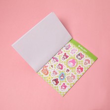 Piraye Gift Sanrio My Melody Mini 15 Yaprak Sticker Defter