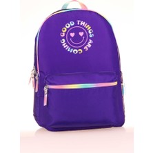 Kaukko Smile Sırt Çantası Purple K1746