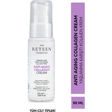 The RETEEN Cosmetics Anti Aging Yaşlanma Somon Dna Glutatyon Kolajen Yüz Kremi 50 ml