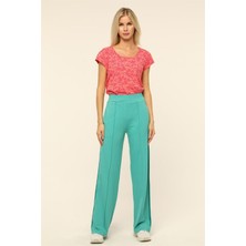 Home Store Kadife Şeritli Pantolon