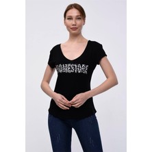 Home Store Baskılı T-Shirt