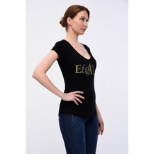 Home Store Baskılı T-Shirt