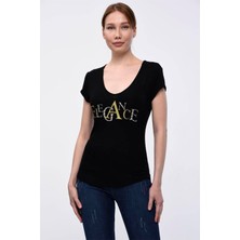 Home Store Baskılı T-Shirt