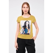 Home Store Kız Baskılı T-Shirt