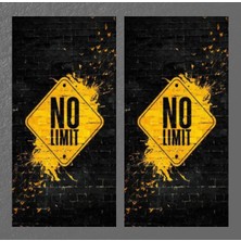 Modifiye Fabrikası Araç Kapı Direği Kaplama Folyo Uv Baskılı 2'li Set - 50X24 MF078