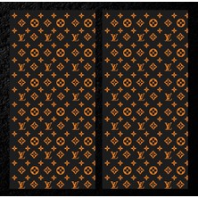 Modifiye Fabrikası Araç Kapı Direği Kaplama Folyo Uv Baskılı 2'li Set - 50X24 MF095