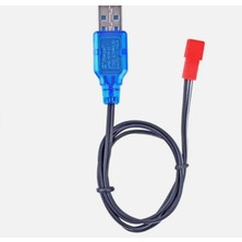 Propil 3.7V Jst USB Pil Şarj Cihazı Kırmızı Soket