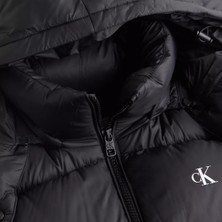 Calvin Klein Kadın Mw Down Short Puffer Mont-Siyah