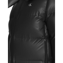 Calvin Klein Kadın Mw Down Short Puffer Mont-Siyah