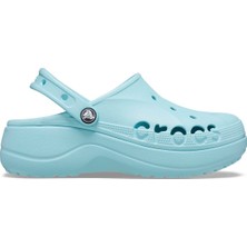Crocs Baya Platform Clog Kadın Terlik 208186-4SS Pure Water